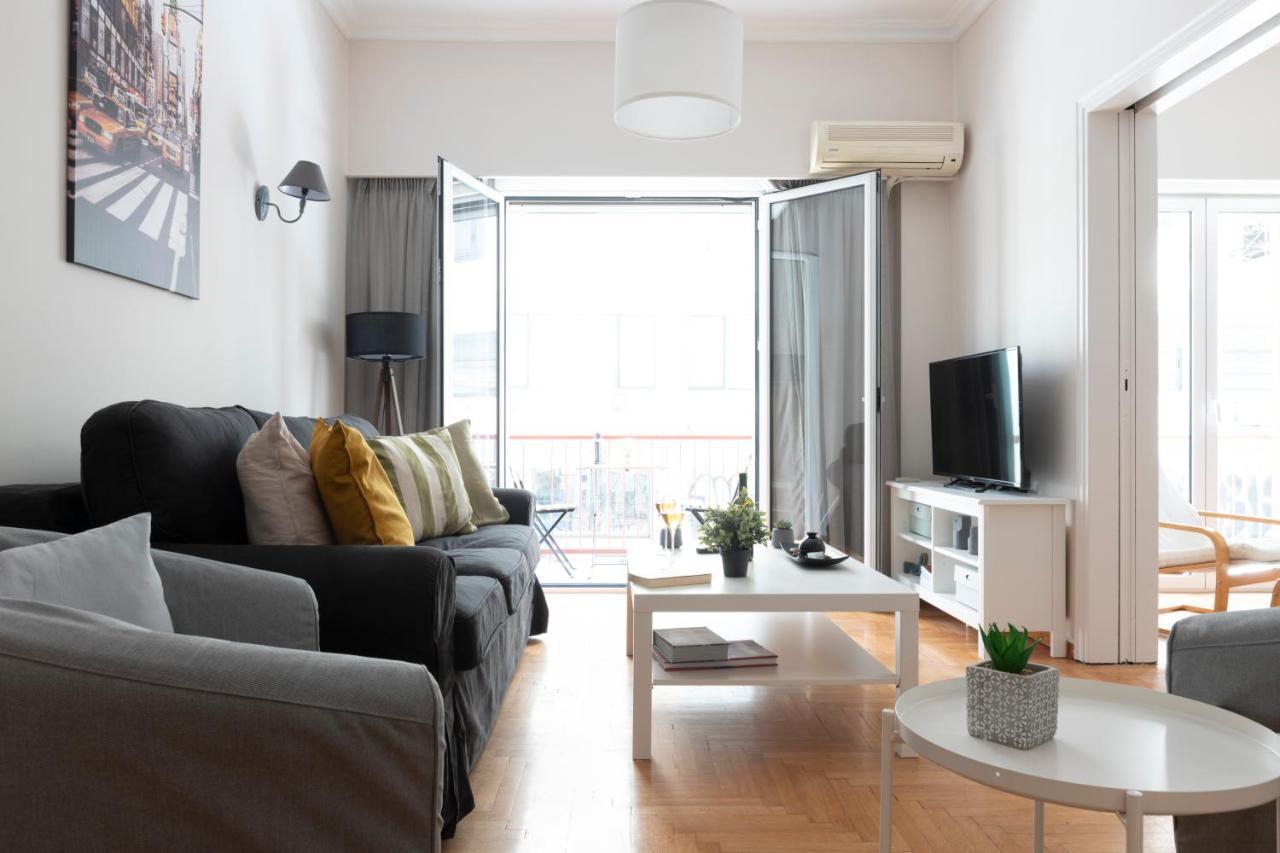Spacious Central Flat In The Heart Of Athens! Luaran gambar